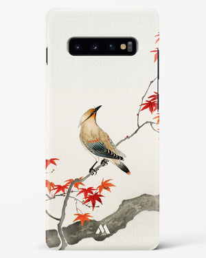 Japanese Plague bird On Maple [Ohara Koson] Hard Case Phone Cover (Samsung)