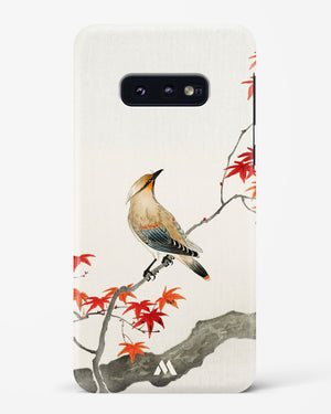 Japanese Plague bird On Maple [Ohara Koson] Hard Case Phone Cover (Samsung)