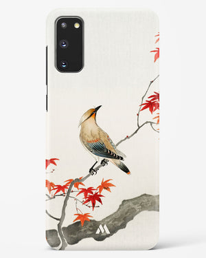 Japanese Plague bird On Maple [Ohara Koson] Hard Case Phone Cover-(Samsung)