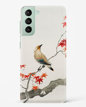 Japanese Plague bird On Maple [Ohara Koson] Hard Case Phone Cover-(Samsung)