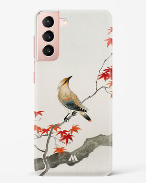 Japanese Plague bird On Maple [Ohara Koson] Hard Case Phone Cover (Samsung)