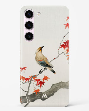 Japanese Plague bird On Maple [Ohara Koson] Hard Case Phone Cover-(Samsung)