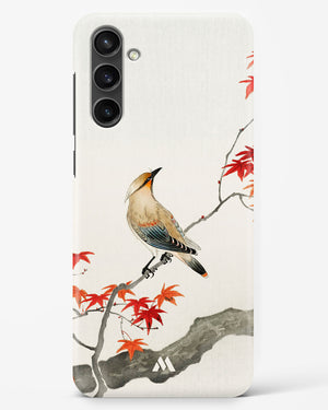 Japanese Plague bird On Maple [Ohara Koson] Hard Case Phone Cover-(Samsung)