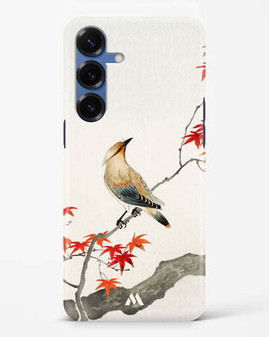 Japanese Plague bird On Maple [Ohara Koson] Hard Case Phone Cover (Samsung)