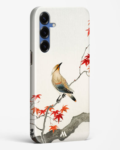 Japanese Plague bird On Maple [Ohara Koson] Hard Case Phone Cover (Samsung)