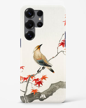 Japanese Plague bird On Maple [Ohara Koson] Hard Case Phone Cover (Samsung)