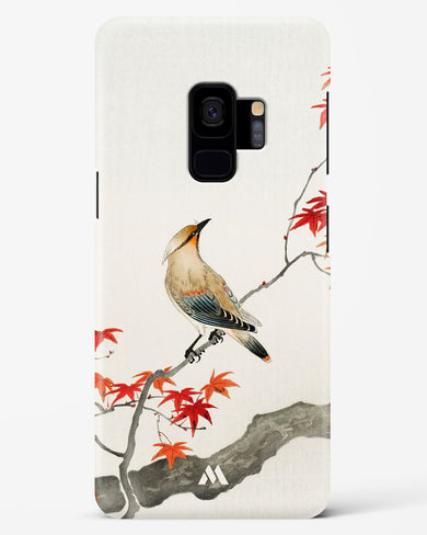 Japanese Plague bird On Maple [Ohara Koson] Hard Case Phone Cover-(Samsung)