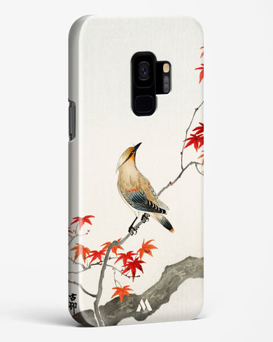 Japanese Plague bird On Maple [Ohara Koson] Hard Case Phone Cover-(Samsung)