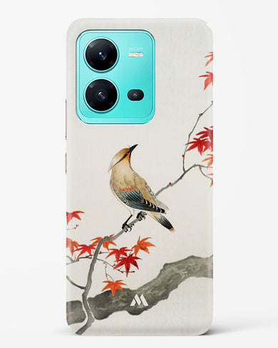 Japanese Plague bird On Maple [Ohara Koson] Hard Case Phone Cover-(Vivo)