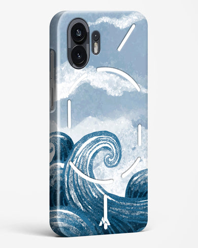 Making Waves Hard Case Phone Cover (Nothing)