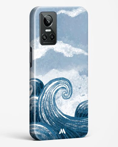 Making Waves Hard Case Phone Cover-(Realme)