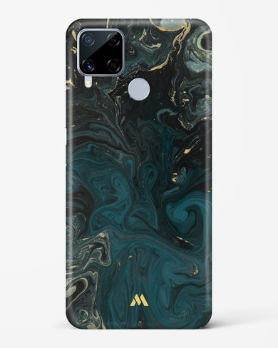 Redis Green Marble Hard Case Phone Cover-(Realme)