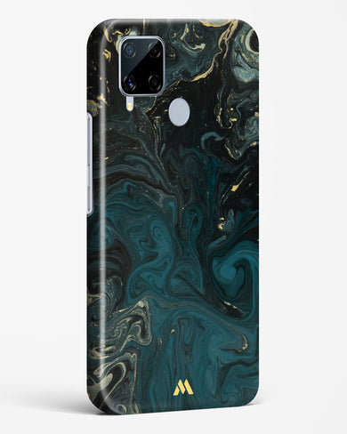 Redis Green Marble Hard Case Phone Cover-(Realme)