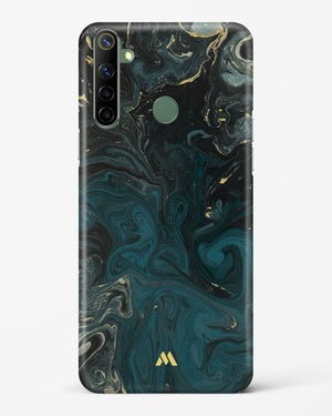 Redis Green Marble Hard Case Phone Cover-(Realme)