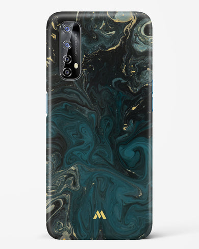 Redis Green Marble Hard Case Phone Cover-(Realme)