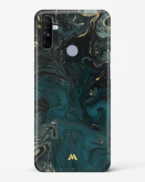 Redis Green Marble Hard Case Phone Cover-(Realme)