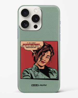 Zendaya Quote [WDE] Hard Case iPhone 15 Pro Max