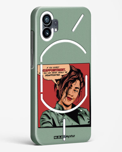 Zendaya Quote [WDE] Hard Case Phone Cover (Nothing)