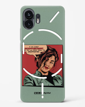 Zendaya Quote [WDE] Hard Case Phone Cover (Nothing)