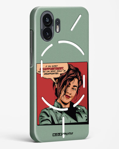 Zendaya Quote [WDE] Hard Case Phone Cover (Nothing)