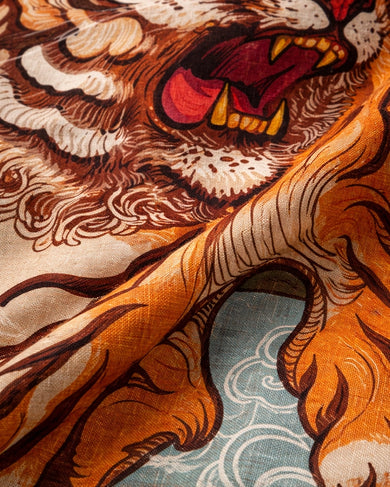 Roar of the Wild Unisex Linen Shirt