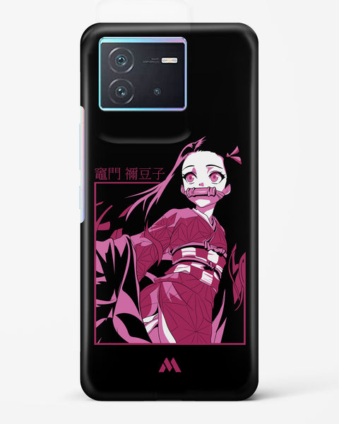 Demon Slayer Blood Moon Nezuko Hard Case Phone Cover (Vivo)