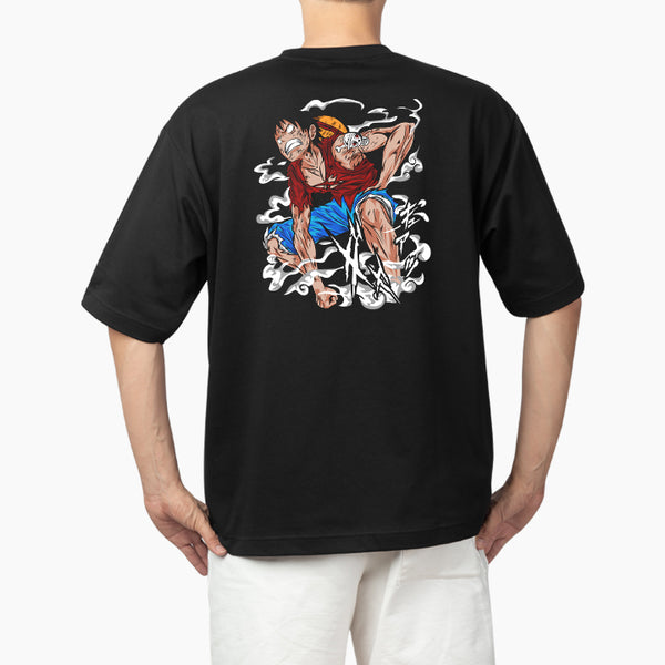 Luffy One Piece Gear 4 Snake Man All Over Print Shirt - Mugteeco