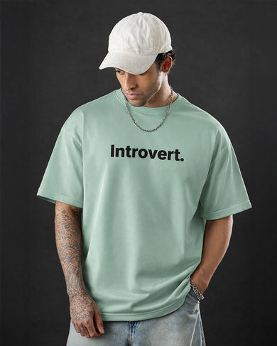 Introvert Inside Oversized-T-Shirt