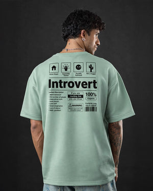 Introvert Inside Oversized-T-Shirt