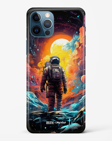 Technicolor Space Adventure [BREATHE] Hard Case Phone Cover (Apple)