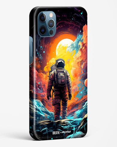 Technicolor Space Adventure [BREATHE] Hard Case Phone Cover (Apple)