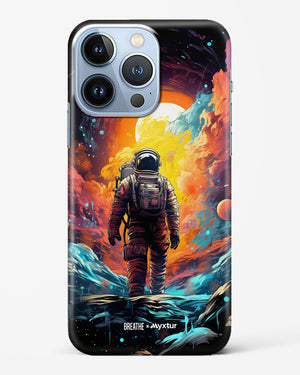 Technicolor Space Adventure [BREATHE] Hard Case Phone Cover (Apple)