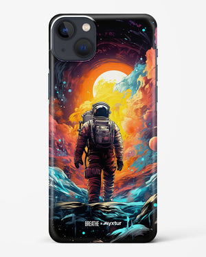 Technicolor Space Adventure [BREATHE] Hard Case Phone Cover (Apple)