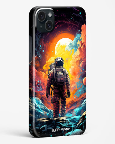 Technicolor Space Adventure [BREATHE] Hard Case Phone Cover (Apple)