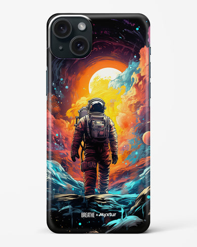 Technicolor Space Adventure [BREATHE] Hard Case Phone Cover (Apple)