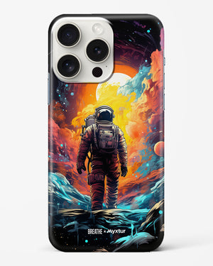 Technicolor Space Adventure [BREATHE] Hard Case Phone Cover (Apple)