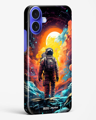 Technicolor Space Adventure [BREATHE] Hard Case Phone Cover (Apple)