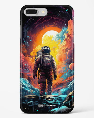 Technicolor Space Adventure [BREATHE] Hard Case Phone Cover (Apple)