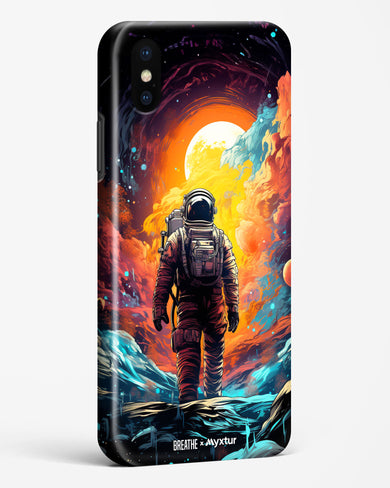 Technicolor Space Adventure [BREATHE] Hard Case Phone Cover (Apple)