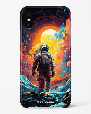 Technicolor Space Adventure [BREATHE] Hard Case Phone Cover (Apple)