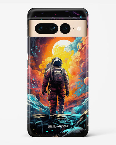 Technicolor Space Adventure [BREATHE] Hard Case Phone Cover (Google)
