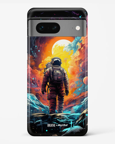 Technicolor Space Adventure [BREATHE] Hard Case Phone Cover (Google)