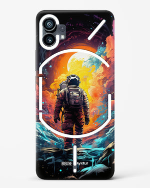 Technicolor Space Adventure [BREATHE] Hard Case Phone Cover (Nothing)
