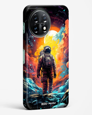 Technicolor Space Adventure [BREATHE] Hard Case Phone Cover (OnePlus)