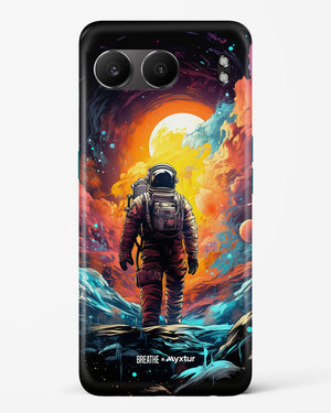 Technicolor Space Adventure [BREATHE] Hard Case Phone Cover (OnePlus)