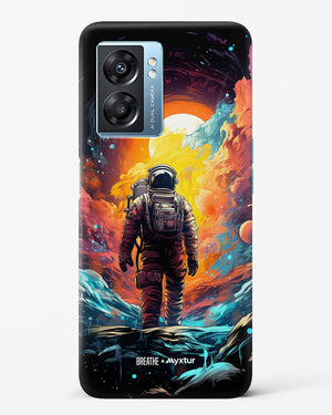 Technicolor Space Adventure [BREATHE] Hard Case Phone Cover-(Oppo)