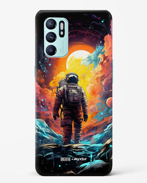 Technicolor Space Adventure [BREATHE] Hard Case Phone Cover (Oppo)