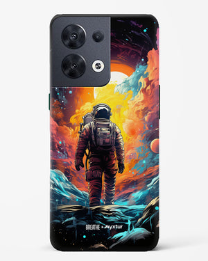 Technicolor Space Adventure [BREATHE] Hard Case Phone Cover (Oppo)