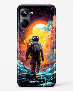 Technicolor Space Adventure [BREATHE] Hard Case Phone Cover (Realme)