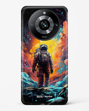Technicolor Space Adventure [BREATHE] Hard Case Phone Cover (Realme)